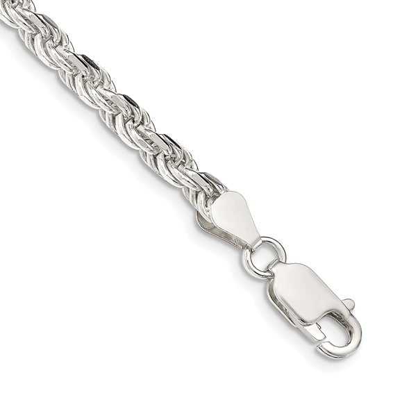 4.6mm 925 Sterling Silver Rope Bracelets