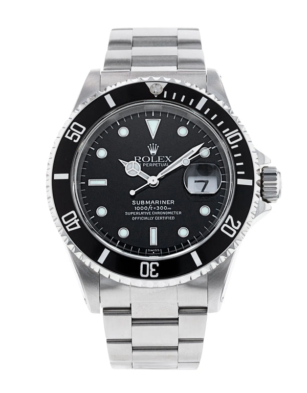 [CUSTOMIZABLE] PRE-OWNED ROLEX 40MM STAINLESS STEEL SUBMARINER