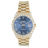 [Customizable] Pre-Owned Iced Out Rolex Day-Date Presidential 36mm