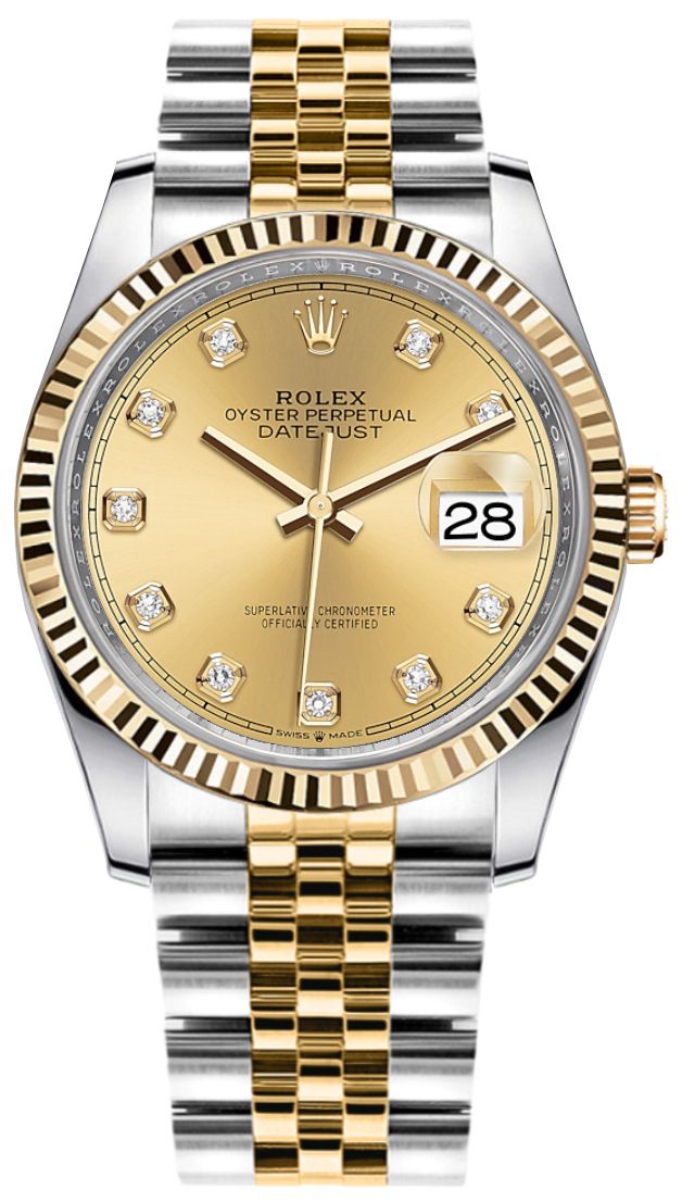 [Customizable] Pre-Owned Rolex Datejust 36mm Two Tone