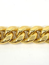 10K 11mm Semi-Solid Miami Cuban Bracelet