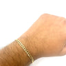 10K 4.5MM Solid Curb Link Bracelet | Stylish Gold Jewelry
