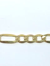 10K 4.5mm Figaro Bracelet